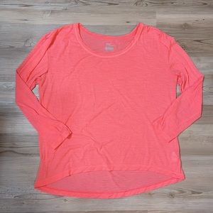 Pink Old Navy Active sheer workout warm up cover up